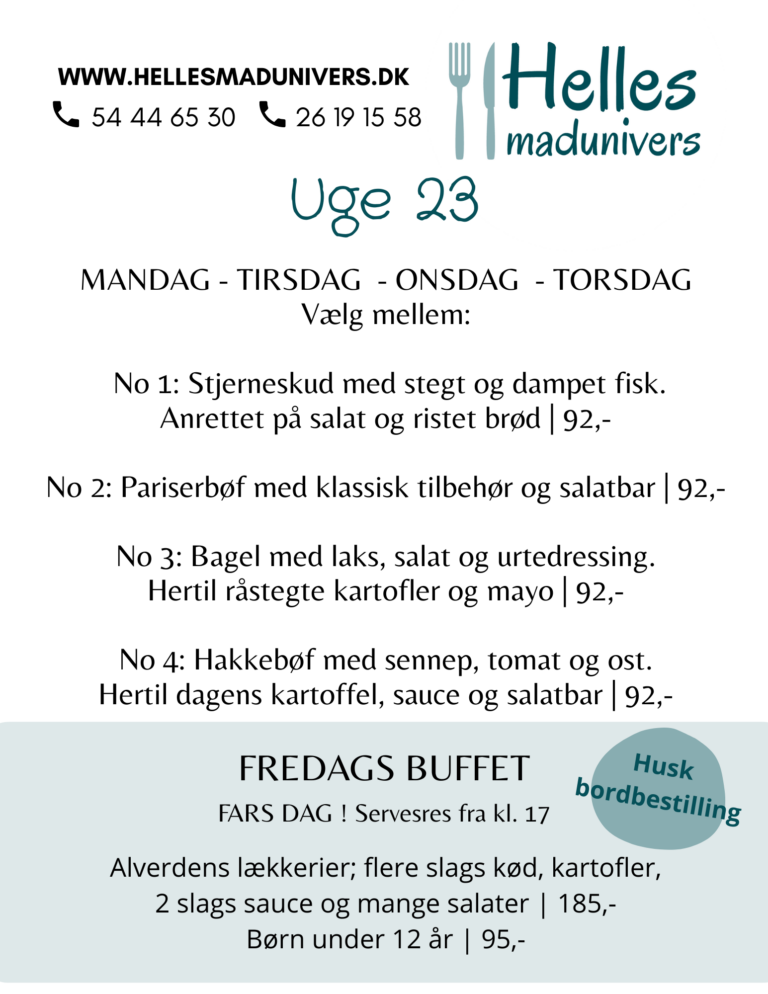 Helles Madunivers Dagens Ret